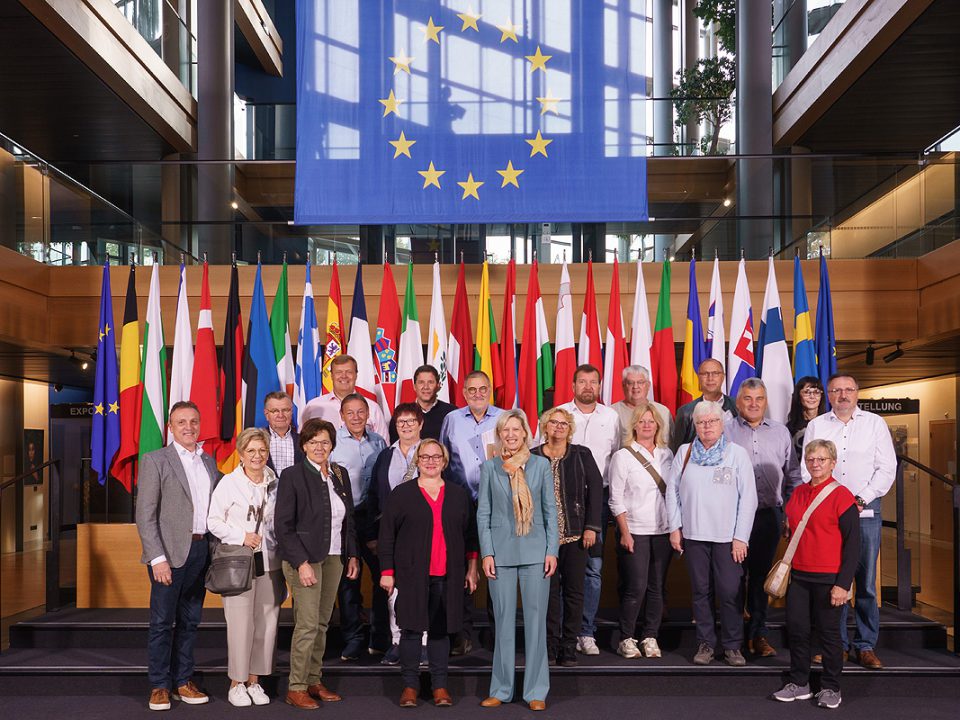 Besuchergruppe der CSU Bürgermeister im Oktober 2023