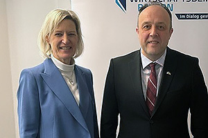 Angelika Niebler und Yurii Nykytiuk