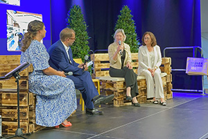 Angelika im Gespräch zum Thema Mittelstand