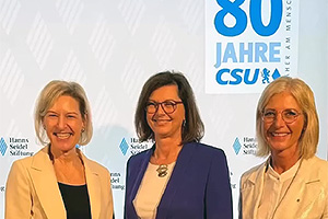 2025-10-25_OBB_MucSt_80JahreCSU_fb Angelika Niebler, Ilse Aigner, Ulrike Scharf